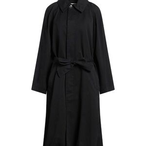 Classic Black Women's Trench Coat